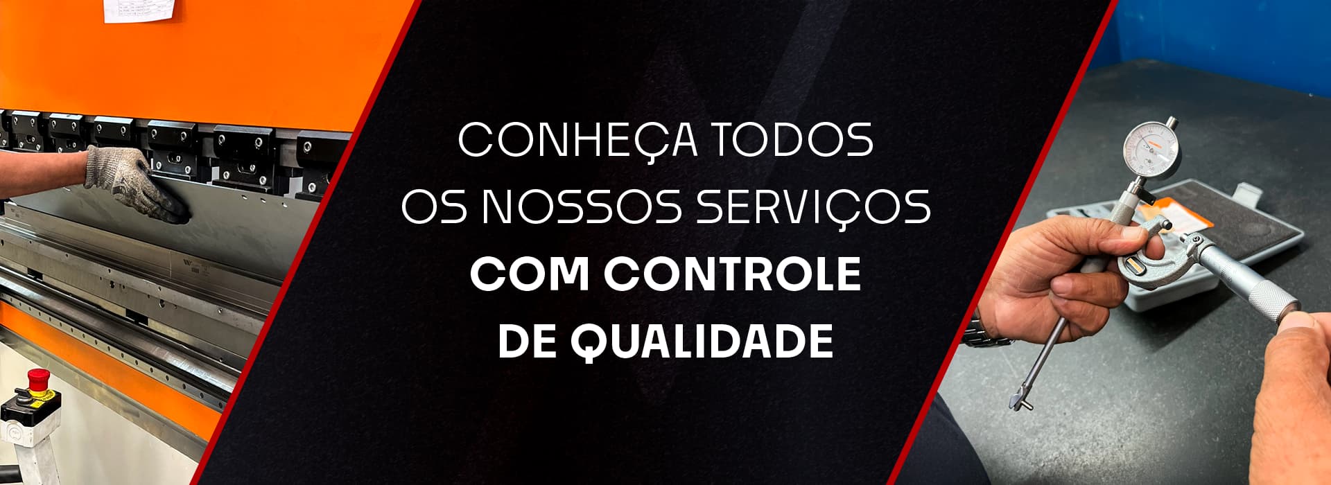 ADOM Metalúrgica – Tecnologia e precisão em corte e dobra de metais. Linha de produção da ADOM Metalúrgica com equipamentos modernos para corte, dobra e acabamento de metais.